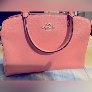 Coach Pink Lillie Carryall